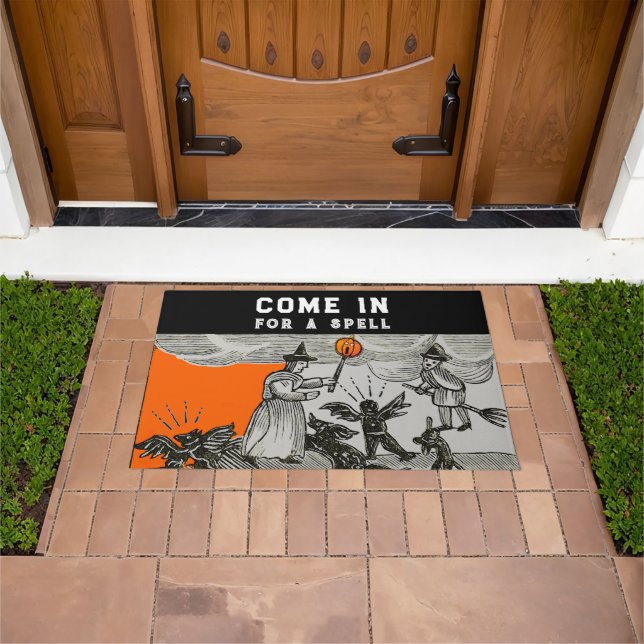 Halloween Welcome Doormat (Outdoor)