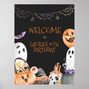 Halloween Welcome Sign