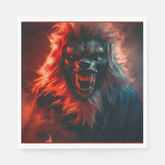Halloween - Werewolf 4 Napkin (Front)