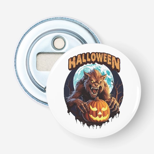 Halloween Werewolf Bottle Opener (Front)