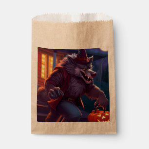 Halloween/werewolf/fall/autumn Favour Bags