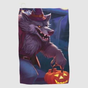 Halloween/werewolf/fall/autumn Golf Towel