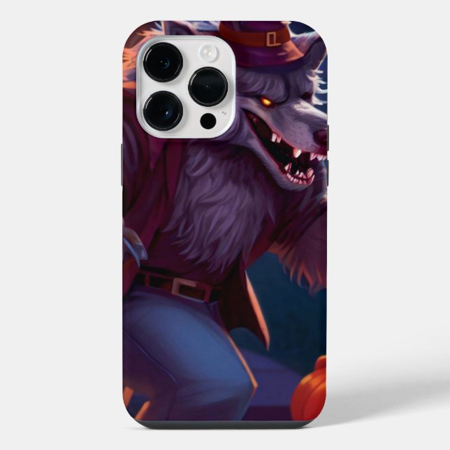 Halloween/werewolf/fall/autumn iPhone Case (Back)
