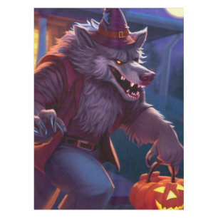 Halloween/werewolf/fall/autumn Tablecloth