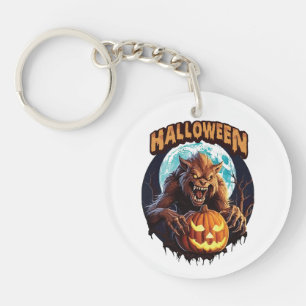 Halloween Werewolf Key Ring