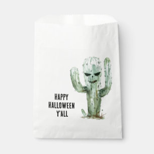 Halloween Western Cactus Favour Bags