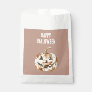 Halloween Western Cowgirl Cowboy Orange Pumpkin Favour Bags