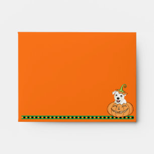 Halloween Westie Envelope