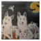 Halloween White Dog Family