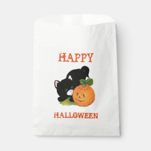 Halloween White Favour Bags/Pumpkin Bags