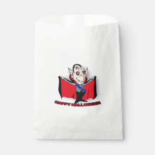 Halloween White Favour Bags/Vampire Bags