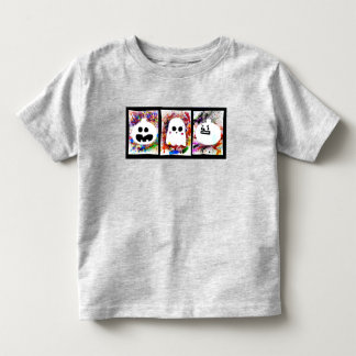 Halloween white pumpkin T shirt