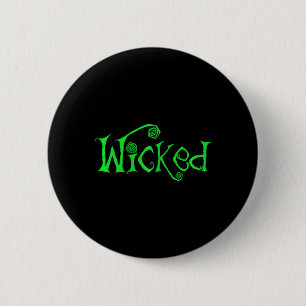Halloween Wicked Witch Fun Costume Outfit Gift 6 Cm Round Badge