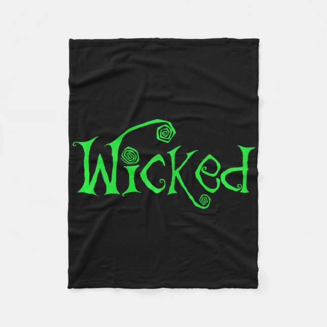 Halloween Wicked Witch Fun Costume Outfit Gift  Fleece Blanket (Front)