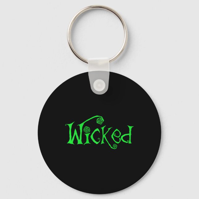 Halloween Wicked Witch Fun Costume Outfit Gift  Key Ring (Front)