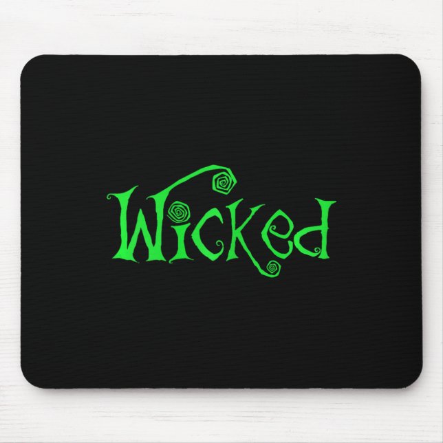 Halloween Wicked Witch  Fun Costume Outfit Gift  Mouse Mat (Front)