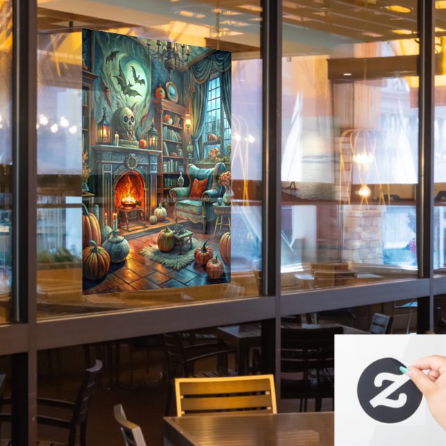 Halloween Window Cling (Restaurant Window)