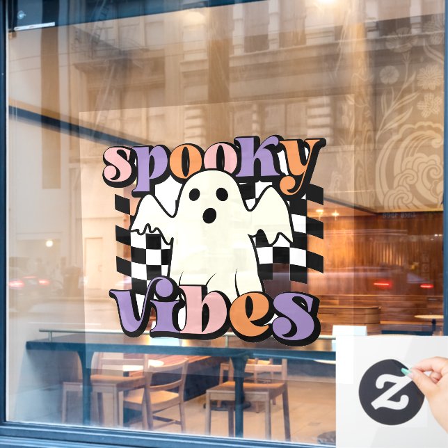 Halloween Window Cling (Cafe Window)