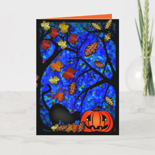 Halloween Wishes Card