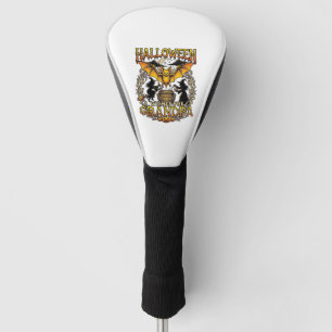 Halloween Wishes Grandpa Bat Witches Cauldron_1 Golf Head Cover