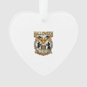 Halloween Wishes Grandpa Bat Witches Cauldron_1 Ornament