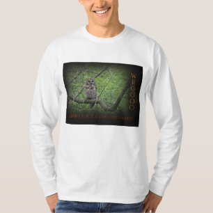 Halloween Wishies -  Barred Owl T-Shirt