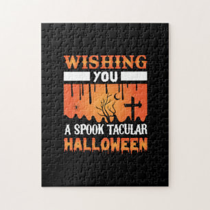 Halloween Wishing You A Spooky Halloween Jigsaw Puzzle