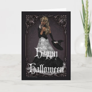 Halloween Witch 4 Happy Halloween Card