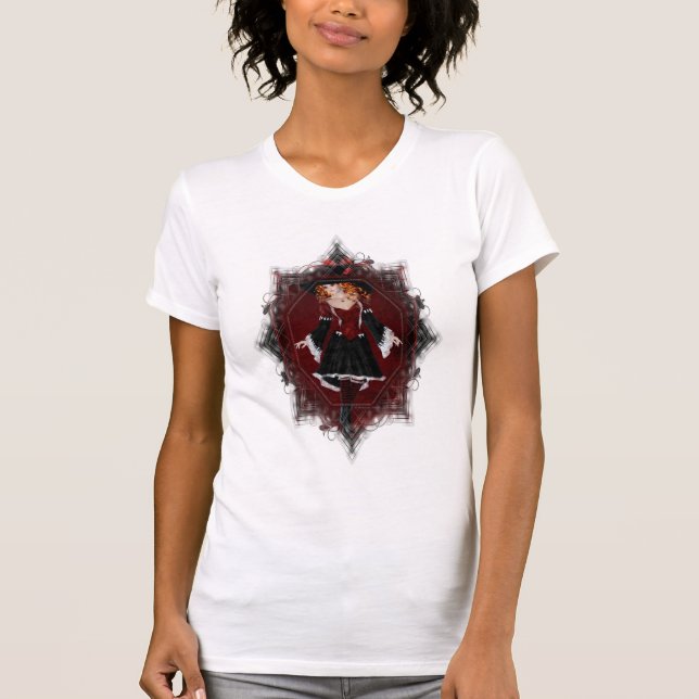 Halloween Witch 5 Fantasy Magic T-Shirt (Front)
