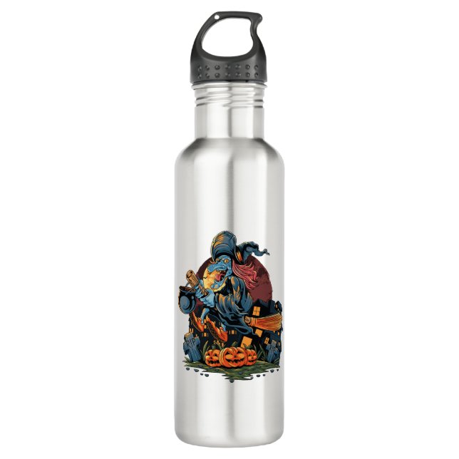 Halloween witch                                710 ml water bottle (Front)