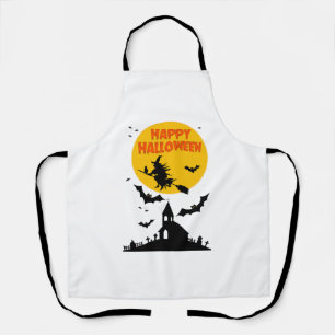 Halloween witch apron