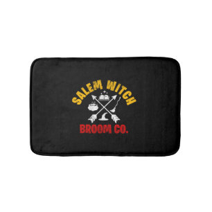 Halloween witch bath mat