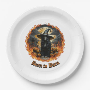Halloween; Witch; Born to Burn; Jack; Paper Napkin Paper Plate