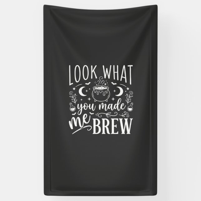 Halloween Witch Brew Funny Potion Design_1 Banner (Vertical)