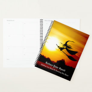 Halloween Witch Calendar Planner