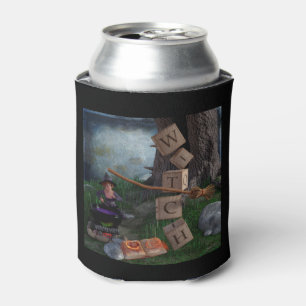Halloween Witch Can Cooler