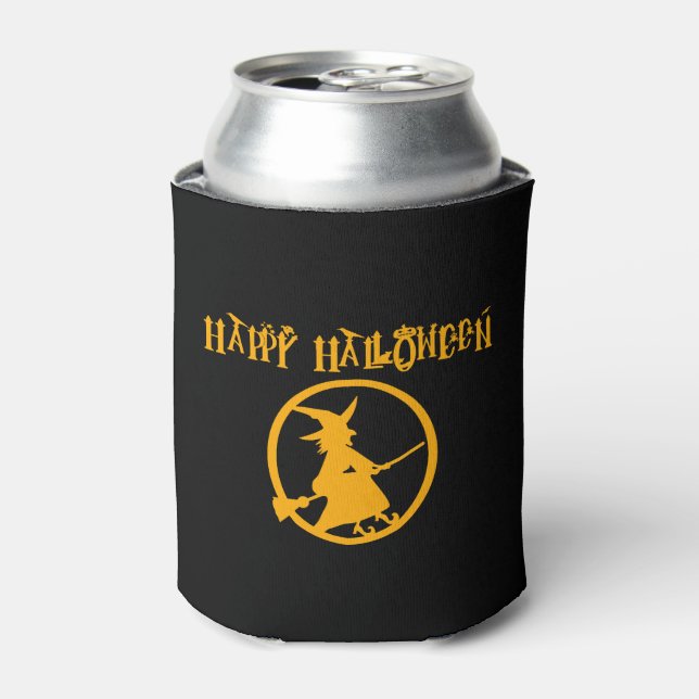 Halloween witch                             can cooler (Can Front)