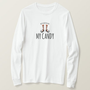 Halloween Witch Candy Long Sleeve T-Shirt