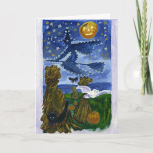 Halloween Witch Card