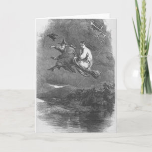 Halloween Witch Card