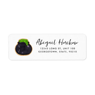 Halloween Witch Cauldron Cookie Customisable