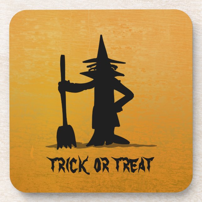 Halloween witch coaster (Front)