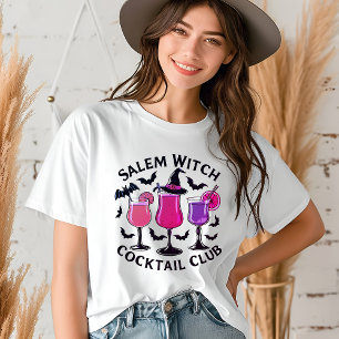 Halloween Witch Cocktail Club Drinks  Tri-Blend Shirt