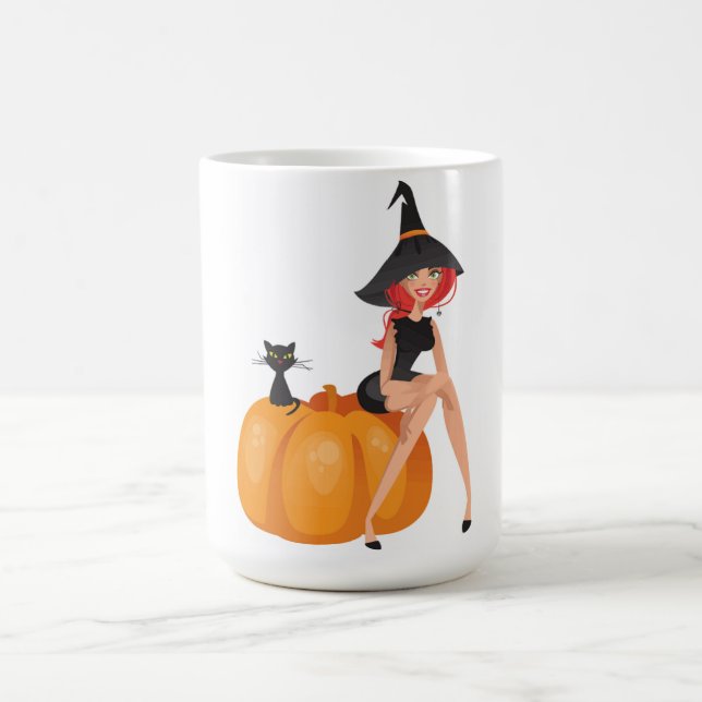 HALLOWEEN WITCH COFFEE MUG (Center)