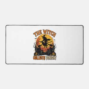 Halloween Witch Collection Humour Desk Mat
