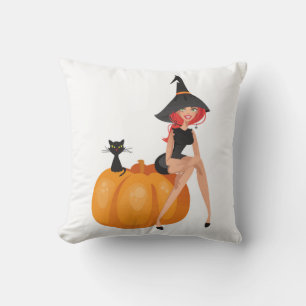 HALLOWEEN WITCH CUSHION