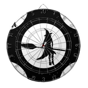 halloween witch dartboard