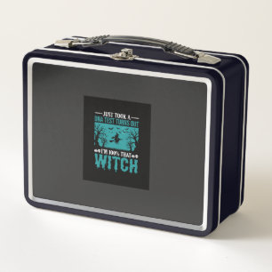 Halloween Witch DNA Test Design Metal Lunch Box