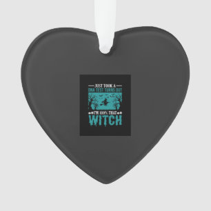 Halloween Witch DNA Test Design Ornament