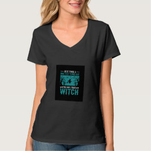 Halloween Witch DNA Test Design T-Shirt